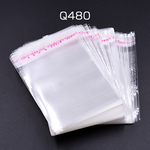 Q480  600枚  OPP袋 透明テープ付き 7×10cm 3×【約200枚】