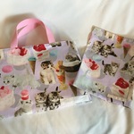 【k様オーダー品】巾着・レッスンバッグ★猫ちゃん実写
