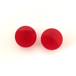  【○レッド  イヤリング or ピアス 】