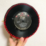  7インチレコードバッグ(S.ホログラムピンク)