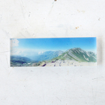 山の透けるアクリルパネル 15×10cmミニパノラマ　【船越の頭】 