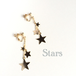 キラキラ星イヤリング（ピアス）