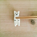 和犬箸置き