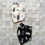 大人用立体マスクキット　2枚セット　猫柄　マスク不足で困っている人に届け！！
