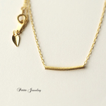 再販＊ Simple tube necklace＊ #S