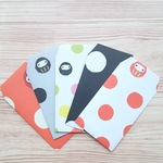 豆ぽち袋 30枚《 だるま ドット 和柄 ぷち袋 豆ポチ袋 ミニぽち袋 封筒》  