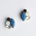 ビジューピアス　autumn blue