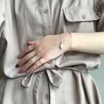 2連ブレスレット(rhombus pearl)