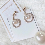 shasha shop ♡シンプルパールピアスイヤリング