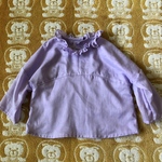 [sale][90〜100サイズ]ライラックのヨークブラウス