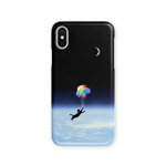 ねこの宇宙遊泳♪　スマホケース 星 猫 iPhoneケース iPhoneXS iPhoneXR iPhone11 Xperia Galaxy 他機種対応
