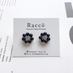 dot petit pierce(オニキス)ステンレスピアス