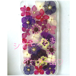 オーダー品＊押し花 iPhone スマートフォン ケース