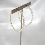 淡水パール フープピアス【natume】