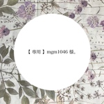 【 専用 】mgm1046 様。