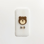 くま どうぶつ iPhoneケース りーくまちゃん