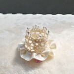 ベビークラウンのヘアクリップ　王冠　ヘアアクセサリー　リボン　七五三　お誕生日　卒園式　入園式　卒業式　入学式　結婚式　節句　お出かけ