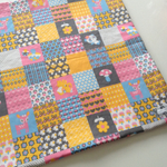 Thanks500!10%offパンダちゃんがいっぱいパッチワーク柄カフェマット