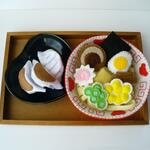 「t」様オーダー品　フェルトのラーメン&餃子　フェルトままごと 　