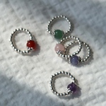 beads ring (2pcs)