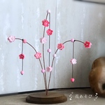 和風になりすぎない＊吊るし飾りミニ　花桃