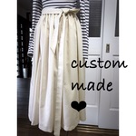 Custom order 作品(タックギャザースカート）