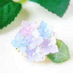 ✿ 雨の日の紫陽花のポニーフック ✿   hair cuff