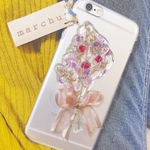 ドライフラワーiPhoneケース（bouquet）