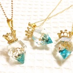 509-03　オルゴナイトのペンダント　*.:★ orgonite ★:.* 