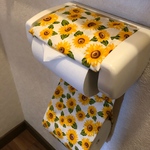 ひまわりのトイレットペーパーホルダー