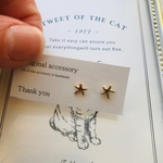 ヒトデピアス　樹脂ピアス