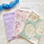 子ども用マスクキット   大きめマスク女の子用3枚分 