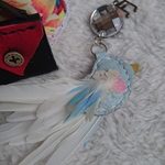 幸せの青い小鳥🐦の揺れるブローチ💖