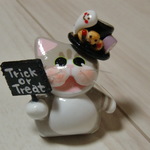 送料無料♪　ハロウィンネコ♪