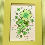 【原画】へちょん君と幸せのクローバー