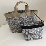 Rさま専用　【M】&【ミニ】リバティお散歩バッグ　メイモリス