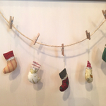 クリスマスブーツガーランド