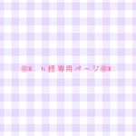 ✩.*˚h様専用ページ✩.*˚