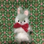 ミニしろとみどりのうさぎ