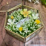 【再販】 リングピロー ☆ ミモザ