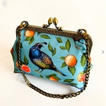 キャサリンロウ　がま口ミニバッグ