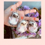 ハリネズミ ベビーたん　吸盤付キーホルダー　　anhome羊毛フェルト