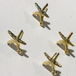 ヒトデ ゴールド　ピアス　4ペア 8個
