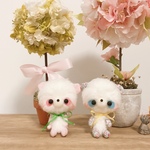 s様ご注文品『パステルちびっ子パンダちゃん♪ピンク&水色セット』