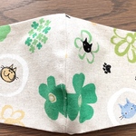大人サイズ  ま☆す☆く (猫柄)
