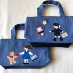 ★r様専用★学校制服のファスナーバッグ