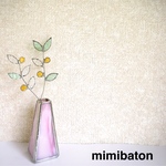 【再販】　⚫︎受注製作⚫︎mimibaton ＊ステンドグラスフラワー＊
