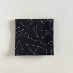 星降る夜の大判ハンカチ（５０×５０）