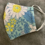 布　立体　マスク　花柄　