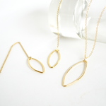 p様オーダー専用14kgf Marquis Pierce＆Necklace Set